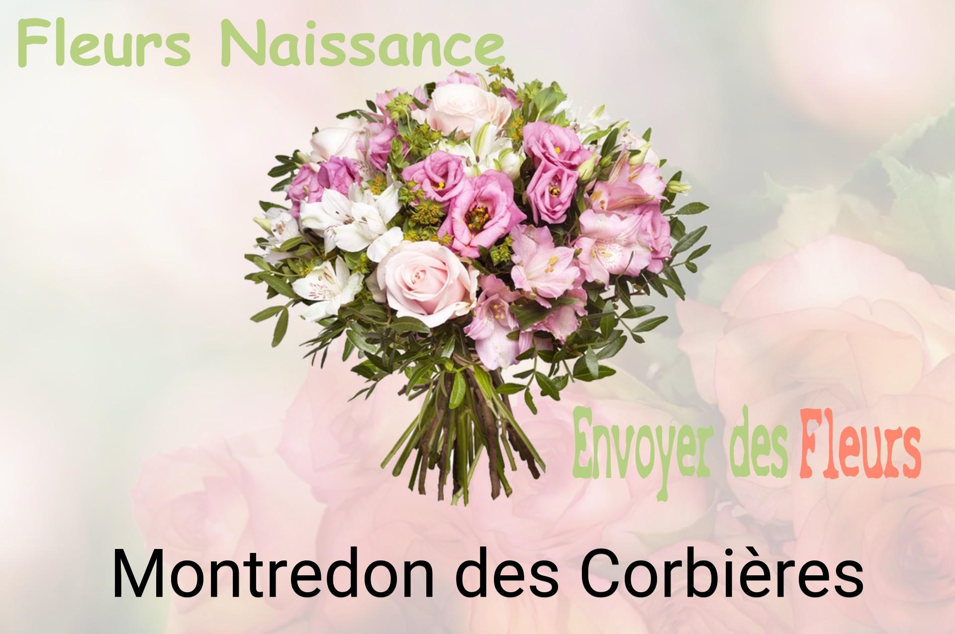 Bouquet de fleurs de naissance livré à Montredon-des-Corbières